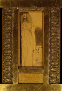 Tanulmány egy nőről alkotó: Fernand Khnopff