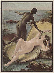 Két gyöngy (színes litho)