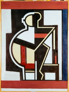 Absztrakt kompozíció alkotó: Fernand Leger