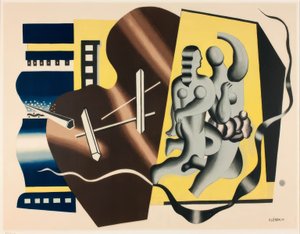 Két táncos kompozíció alkotó: Fernand Leger