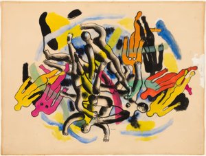 A búvárok alkotó: Fernand Leger