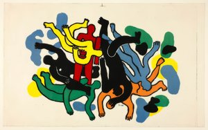 Ábra Összetétel alkotó: Fernand Leger