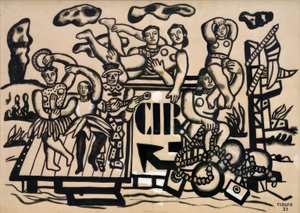 Nagy felvonulás alkotó: Fernand Leger