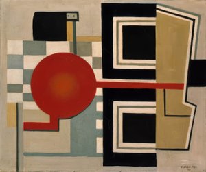 kompozíció alkotó: Fernand Leger