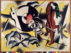 Kontraszt az objektumok / Csendéletek alkotó: Fernand Leger
