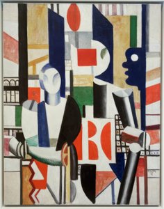 Férfiak a városban alkotó: Fernand Leger