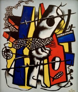 Fekete rács alkotó: Fernand Leger