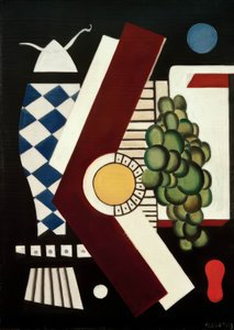 Szőlő és hal alkotó: Fernand Leger