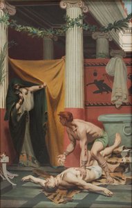 Commodus császár halála alkotó: Fernand Pelez