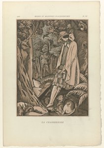 Napjaink divatja és modora, 1922, Pl. 6: A vadásznő