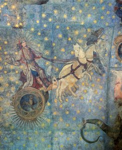Az állatöv kupolája, 1485 alkotó: Fernando Gallego