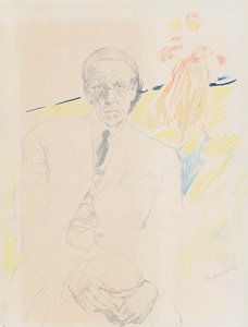 Önarckép. alkotó: Filipp Andreyevich Malyavin