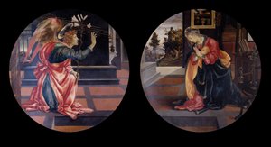 Annunciation alkotó: Filippino Lippi