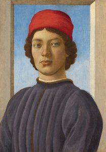 Egy fiatal portréja, 1485 körül (olaj és tempera a panelen) alkotó: Filippino Lippi