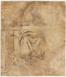 Szent Jeromos tanulmányában alkotó: Filippino Lippi