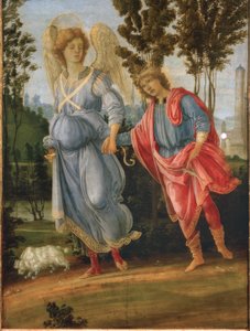 Tóbiás az angyallal alkotó: Filippino Lippi