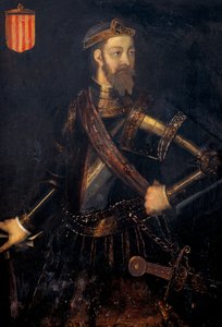 Ramon (Raymond) Borell I (972-1017), Barcelona, ​​Gerona és Ausona gróf portréja alkotó: Filippo Ariosto