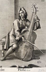 Férfi brácsán játszik