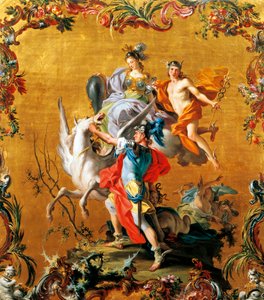 Pegazus születése, Filippo Falciatore (aktív 1728-1768).