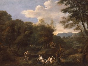 Diana és Actaeon (olaj, vászon)