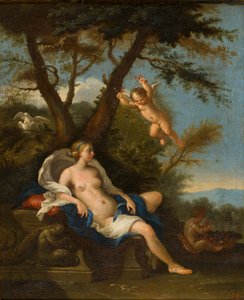 Vénusz és Ámor, 1643-94 körül (olaj, vászon)