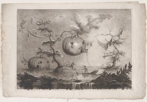 7. tábla a „John Wilkins által látott legjelentősebb dolgok gyűjteményéből, erudit..., 1783 után.