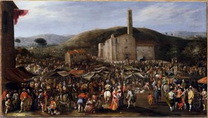 Imprunetai vásár. Cosimo II de