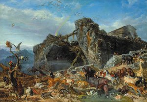 Az özönvíz után, 1865 körül.