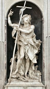Keresztelő Szent János (szobor alkotó: Filippo Parodi
