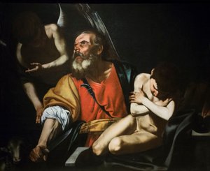 Izsák feláldozása alkotó: Filippo Vitale