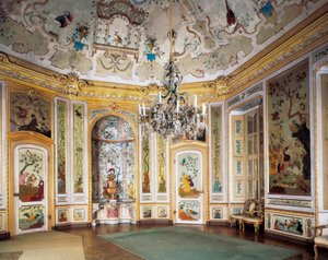Stupinigi vadászház, Torino, Olaszország, kb. 1729 (fotó)