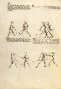 Harc Pollaxe-val alkotó: Fiore Furlan dei Liberi da Premariacco