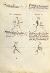 Harc Pollaxe-val alkotó: Fiore Furlan dei Liberi da Premariacco
