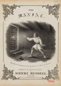 The Maniac (Sheet Music Cover) alkotó: Fitz Henry Lane