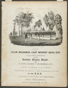 A Salem Mechanick könnyűgyalogság gyorslépcsője