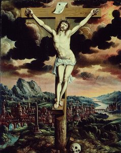 Krisztus a kereszten alkotó: Flemish