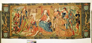Mágusok imádása, XV-XVI alkotó: Flemish School