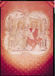 Szűz áldása (freskó) alkotó: Flemish School