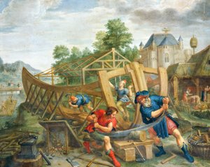 Épületbárka alkotó: Flemish School