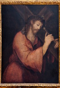 Krisztus és a kereszt alkotó: Flemish School