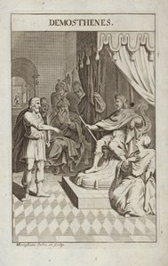 Demosthenes alkotó: Flemish School