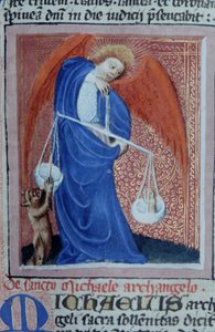 Gen 1111 oldal a Legenda Aurea-ból, Bruges, 1400-10 alkotó: Flemish School