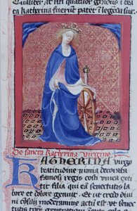 Gen 1111 oldal a Legenda Aurea-ból, Bruges, 1400-10 alkotó: Flemish School