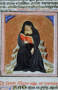 Gen 1111 oldal a Legenda Aurea-ból, Bruges, 1400-10 alkotó: Flemish School