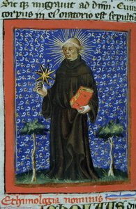 Gen 1111 oldal a Legenda Aurea-ból, Bruges, 1400-10 alkotó: Flemish School