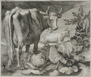 Old Master Metszet alkotó: Flemish School