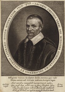 Jacob Crucius portréja alkotó: Flemish School
