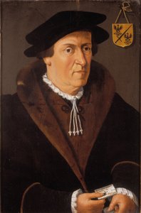 Jan de Fevere portréja, 1540-59 körül (olaj, tábla) alkotó: Flemish School