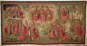A Teremtés, Brüsszeli Műhely, 1600 körül alkotó: Flemish School