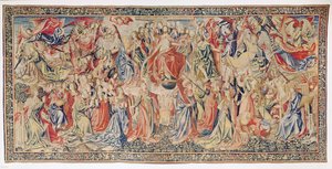 Az utolsó ítélet: Az ember megváltása, Brüsszeli Műhely, XV-XVI alkotó: Flemish School